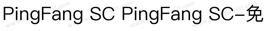 PingFang SC PingFang SC字体转换
